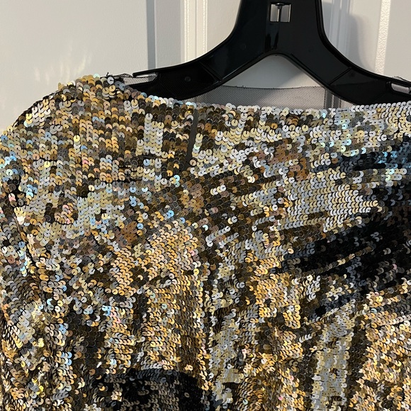 MaxAzria Collection Runway Sequin Jacket - Picture 12 of 12